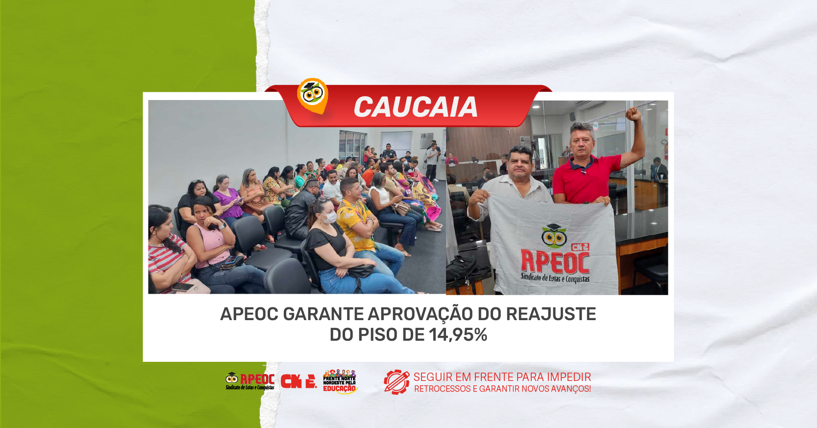 Caucaia Apeoc Garante Aprova O Do Reajuste Do Piso De