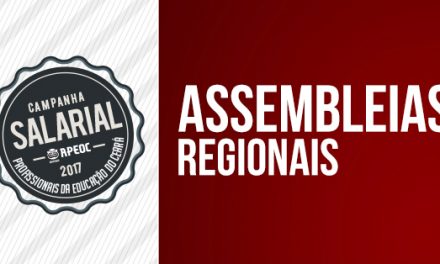 Campanha Salarial 2017: Divulgado calendário de Assembleias Regionais