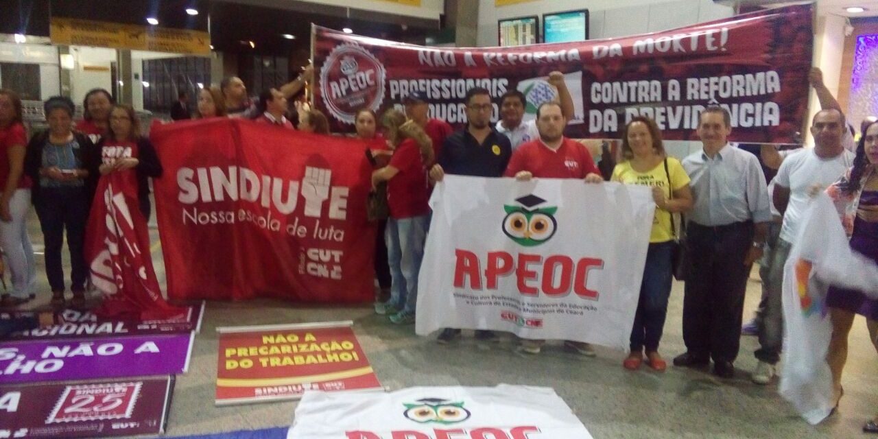 “Quem é de Luta, Madruga” reúne lideranças sindicais contra Reformas Trabalhista e da Previdência