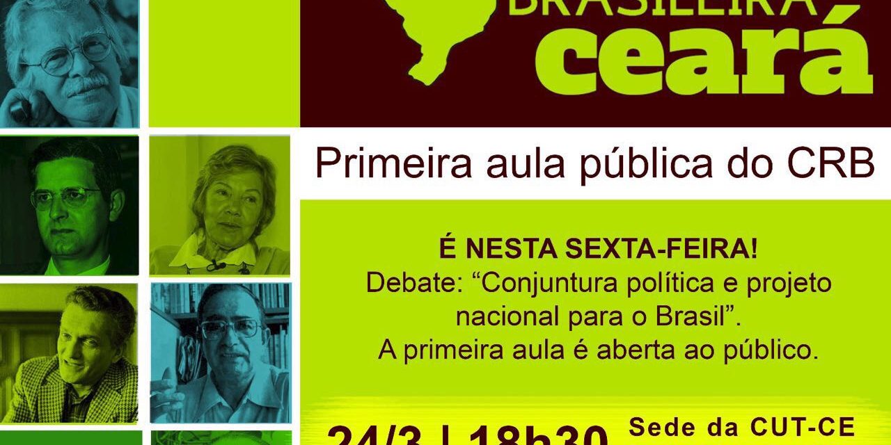 Curso Realidade Brasileira promove aula inaugural aberta ao público