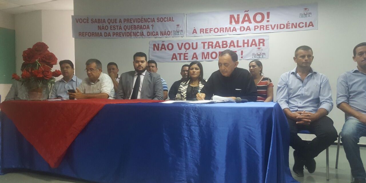 Pereiro: Sindicato APEOC promove audiência sobre Reformas da Previdência e Trabalhista