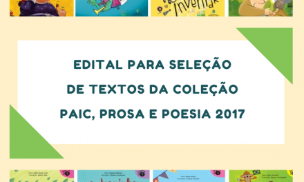 Abertas inscrições para concurso de Literatura Infantil do Mais PAIC