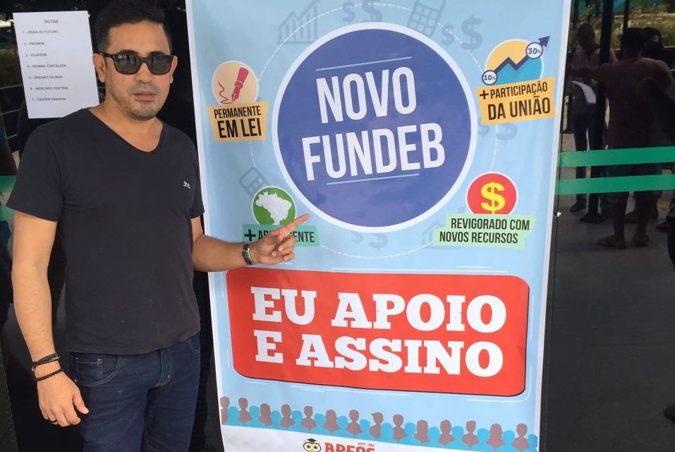 Sindicato APEOC realiza mobilização em defesa do Novo Fundeb
