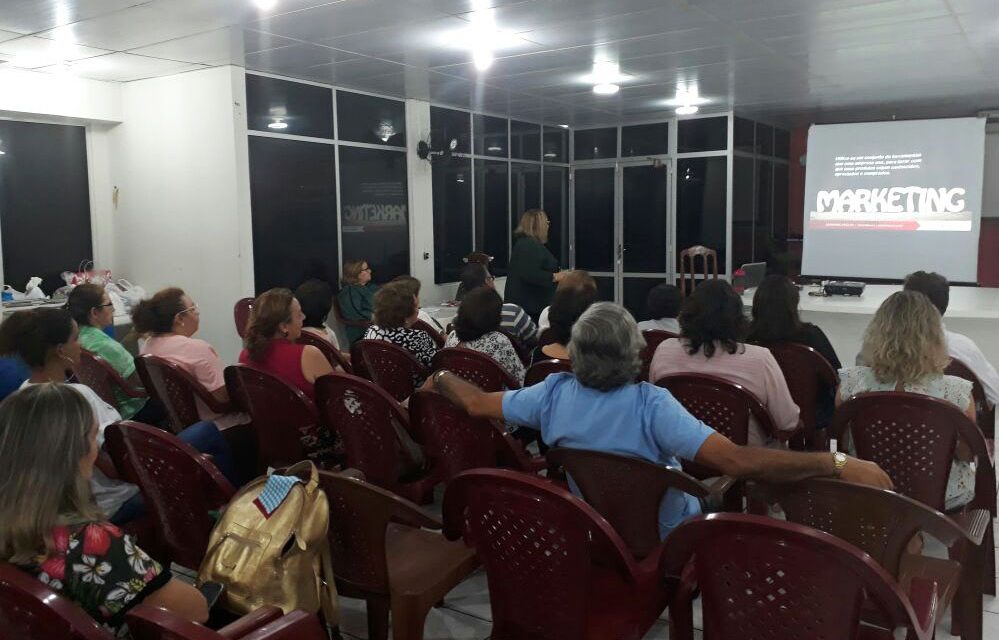 Palestra no Sindicato APEOC aborda Marketing Pessoal