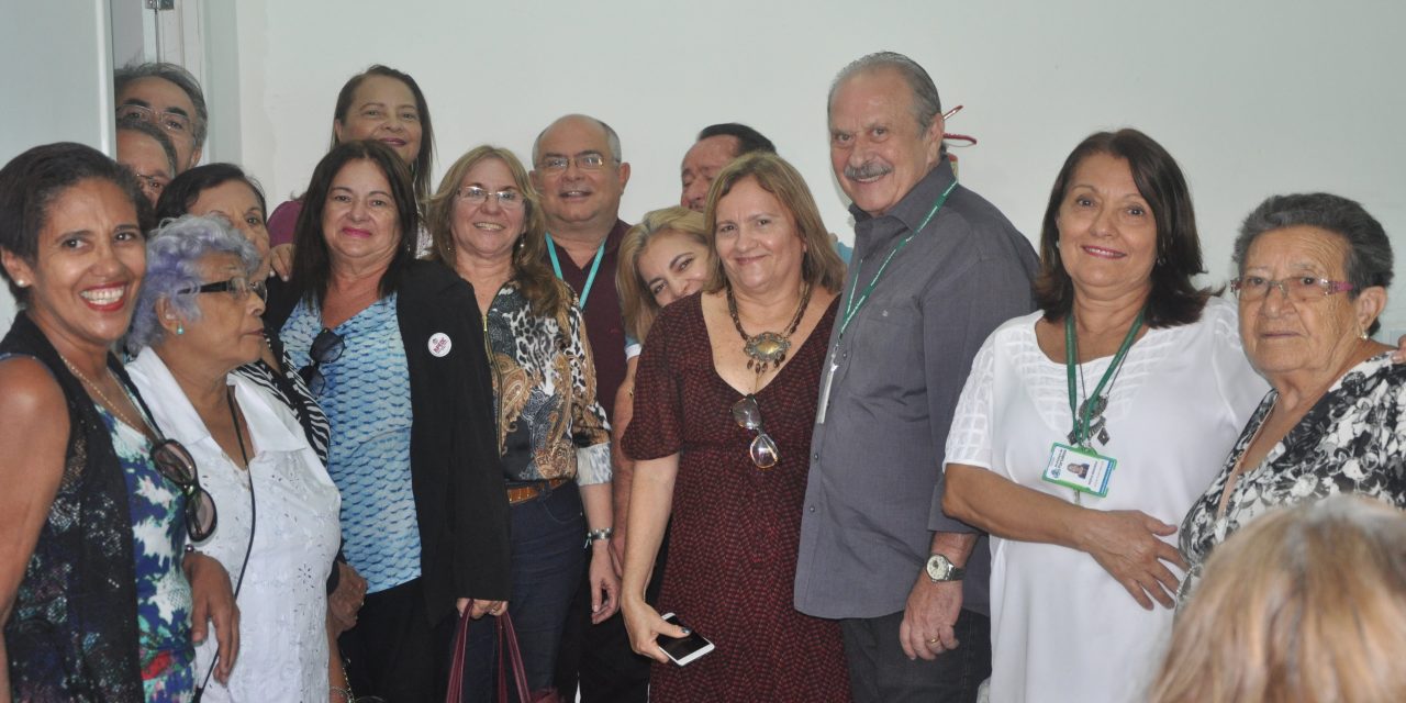 Fortaleza: Sindicato APEOC participa de inauguração no Instituto de Previdência