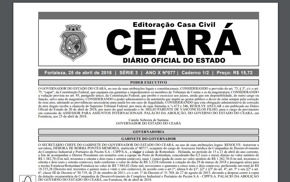 Promoção por Titulação: Publicados novos atos no Diário Oficial