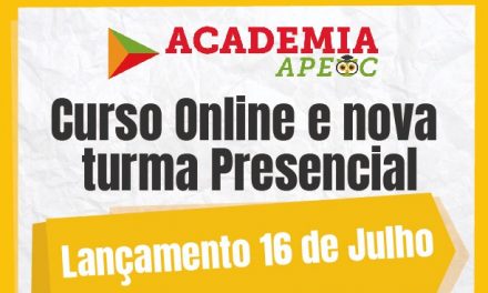 Academia APEOC: Curso preparatório online e presencial será lançado em 16 de julho