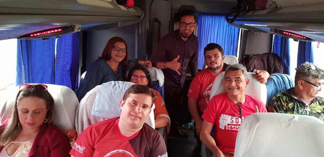 Sindicato APEOC e entidades sindicais viajam à Maceió para debater os Precatórios do FUNDEF