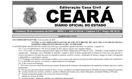 Governo do Ceará publica portaria para matrículas dos estudantes da Rede Estadual em 2019