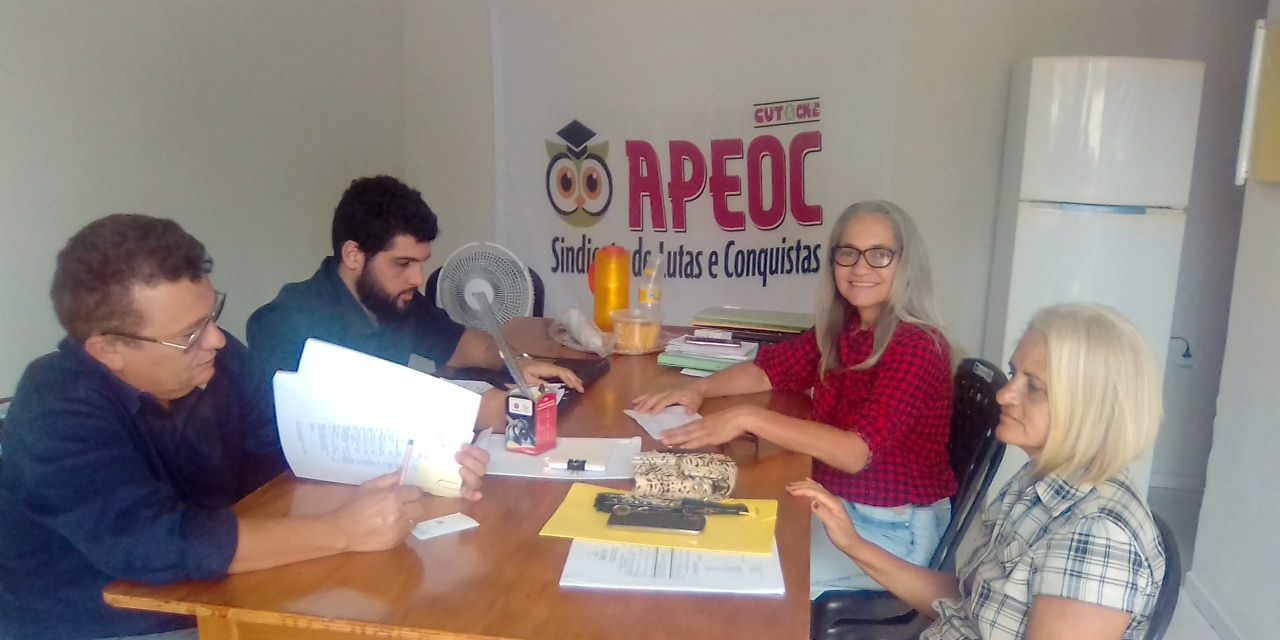 Nova Olinda: APEOC se reúne com Comissão Municipal para tratar de demandas jurídicas e administrativas