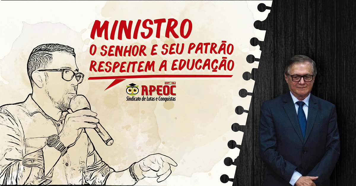 Para muito além do Hino Nacional, que respeitamos, queremos em todo o Brasil uma Educação Pública com dignidade e qualidade
