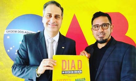 Anizio Melo e o presidente da OAB-CE fortalecem a luta pelo Financiamento da Educação Publica