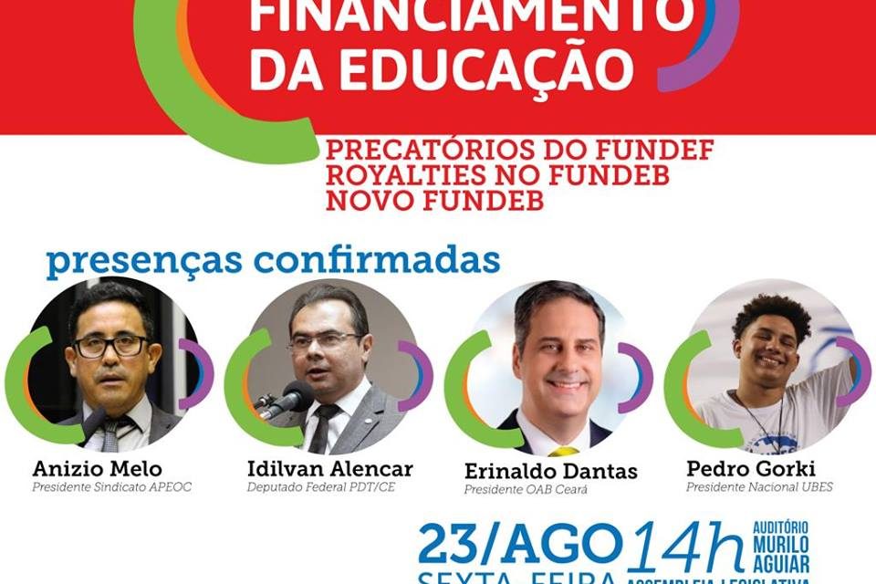 CONVITE – SEMINÁRIO FINANCIAMENTO DA EDUCAÇÃO