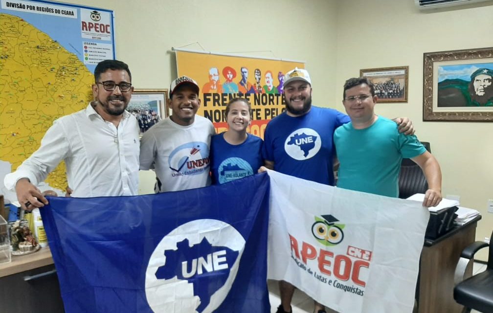 REUNIÃO APEOC, UNE E UNEFORT PARA FORTALECER A UNIDADE PELO NOVO FUNDEB E CONTRA O FUTURE-SE