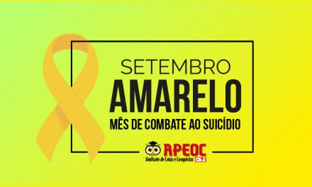 SETEMBRO AMARELO: SINDICATO APEOC APOIA CAMPANHA DE VALORIZAÇÃO À VIDA