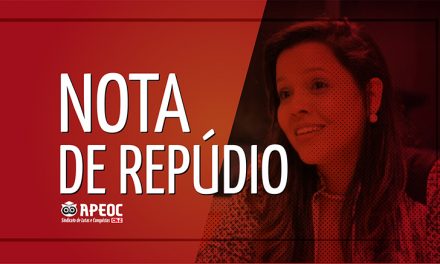 NOTA DE REPÚDIO – OS PROFESSORES DA REDE MUNICIPAL DE FORTALEZA MERECEM RESPEITO!