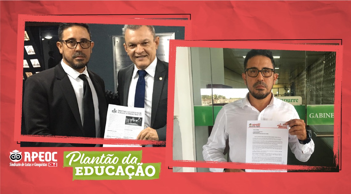 ANIZIO MELO FAZ ARTICULAÇÃO NO LEGISLATIVO E PROTOCOLA OFICIO NA SEDUC