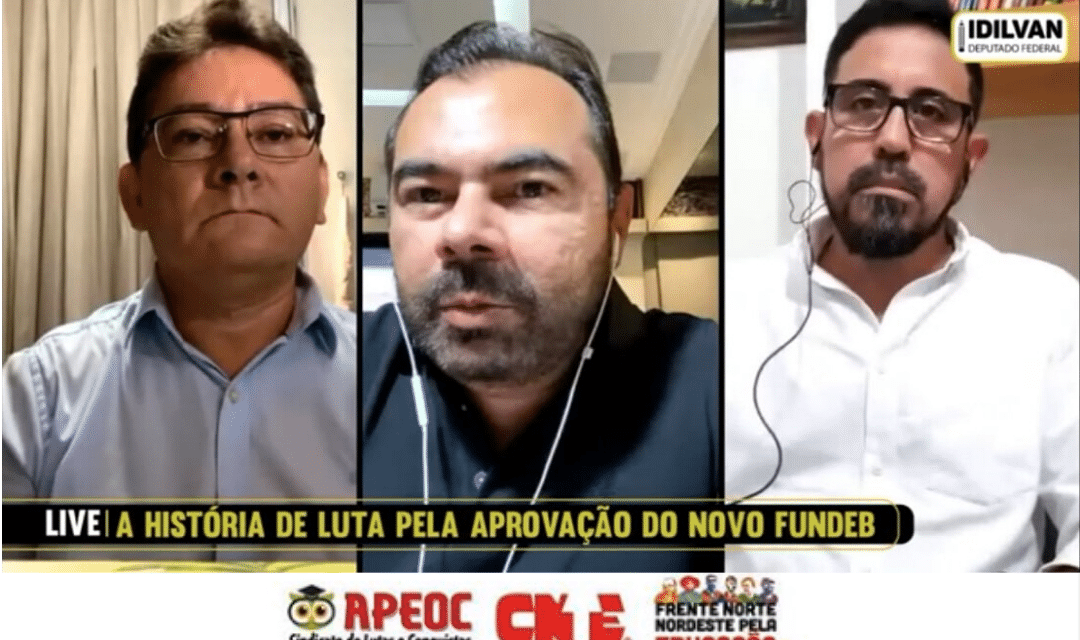 REGINALDO PINHEIRO RESGATA LUTA PELO NOVO FUNDEB E CONFIRMA PRESSÃO PELA APROVAÇÃO DA PEC 15/15