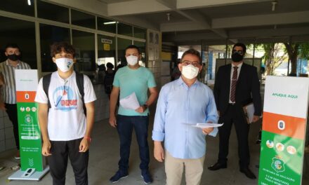 EM TERCEIRO DIA DE VISITA, CONSTATADA MAIS UMA ESCOLA SEM CONDIÇÕES SANITÁRIAS PARA O RETORNO PRESENCIAL