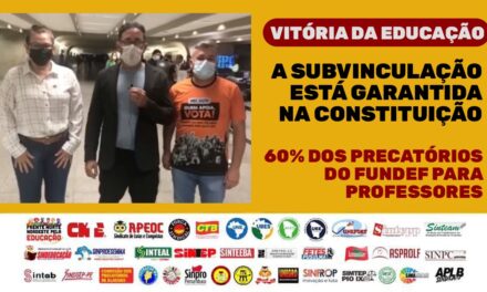 A SUBVINCULAÇÃO ESTÁ GARANTIDA NA CONSTITUIÇÃO