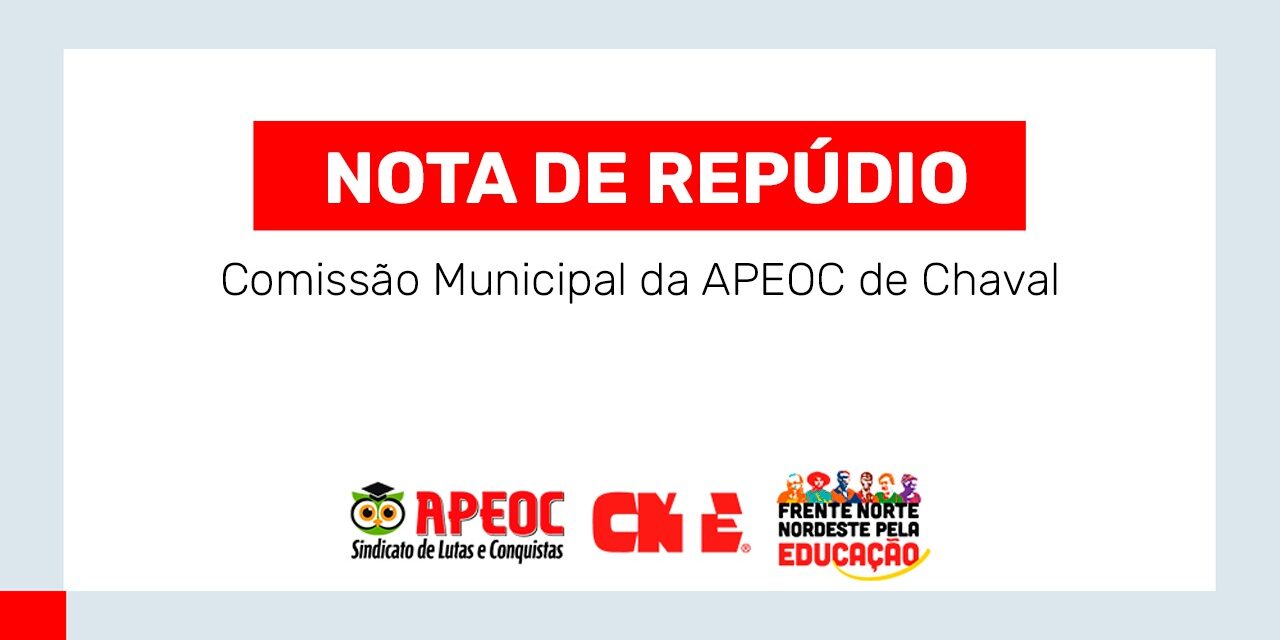 NOTA DE REPÚDIO