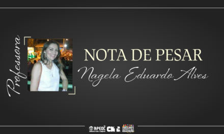 NOTA DE PESAR: PROFESSORA NAGELA EDUARDO ALVES