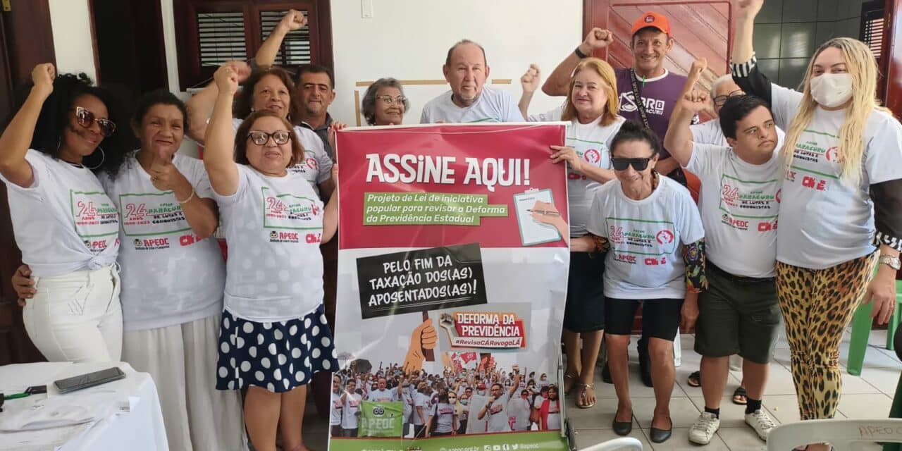 PARACURU: APEOC REALIZA ENCONTRO COM APOSENTADOS(AS)