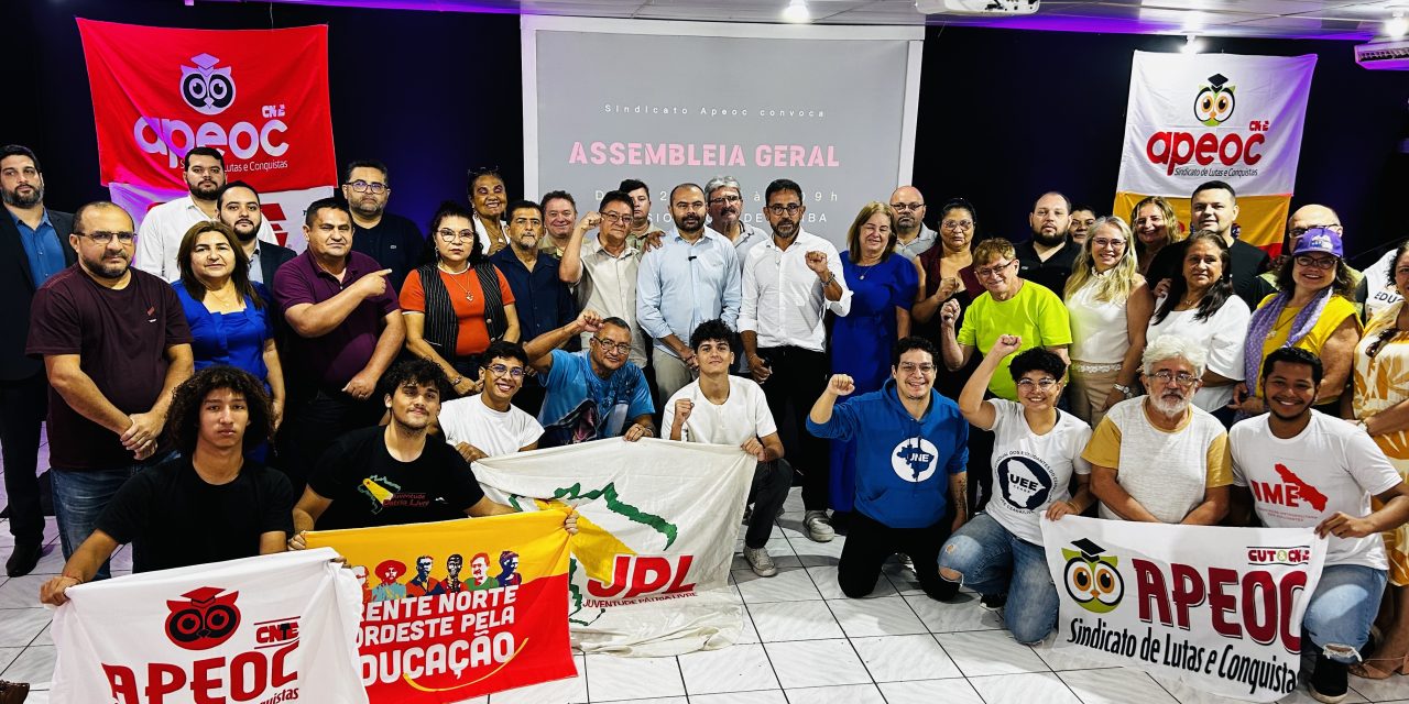 CAFÉ DA EDUCAÇÃO: NA VÉSPERA DA ASSEMBLEIA DO DIA 26/03, A APEOC RECEBE O DEPUTADO FEDERAL IDILVAN ALENCAR