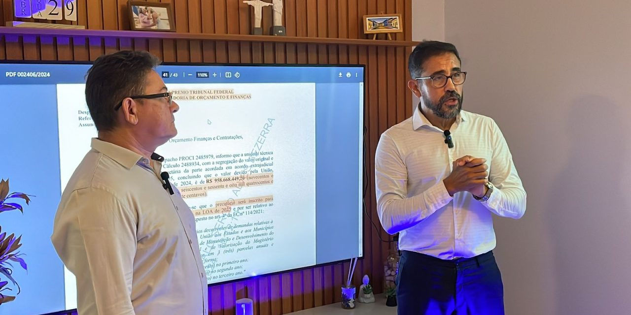 VEM AÍ! 4ª PARCELA DO PRECATÓRIO DO FUNDEF DA REDE ESTADUAL: QUASE R$ 1 BILHÃO PARA A EDUCAÇÃO
