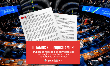 NOTA CNTE/APEOC: ENSINO MÉDIO “RENOVADO” É APROVADO NO SENADO FEDERAL <br><h3>O projeto agora retorna a Câmara dos Deputados para nova apreciação</h3> 