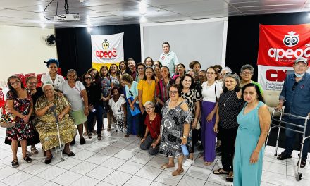 SINDICATO APEOC REALIZA MAIS UM ENCONTRO COM APOSENTADOS E APOSENTADAS SOBRE SAÚDE MENTAL