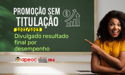 DIVULGADO RESULTADO FINAL POR DESEMPENHO E PROVISÓRIO POR ANTIGUIDADE DA PROMOÇÃO SEM TITULAÇÃO 2023