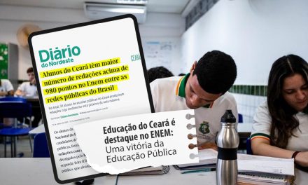 EDUCAÇÃO DO CEARÁ É DESTAQUE NO ENEM: UMA VITÓRIA DA EDUCAÇÃO PÚBLICA