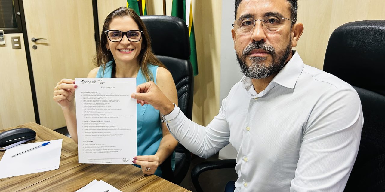 CAMPANHA SALARIAL 2025: PAUTA ENTREGUE AO GOVERNO. PRIORIDADE NA VALORIZAÇÃO DA ESCOLA PÚBLICA E SEUS PROFISSIONAIS