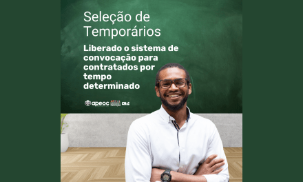 SELEÇÃO DE TEMPORÁRIOS: SISTEMA DE CONVOCAÇÃO PARA CONTRATADOS POR TEMPO DETERMINADO ESTÁ LIBERADO