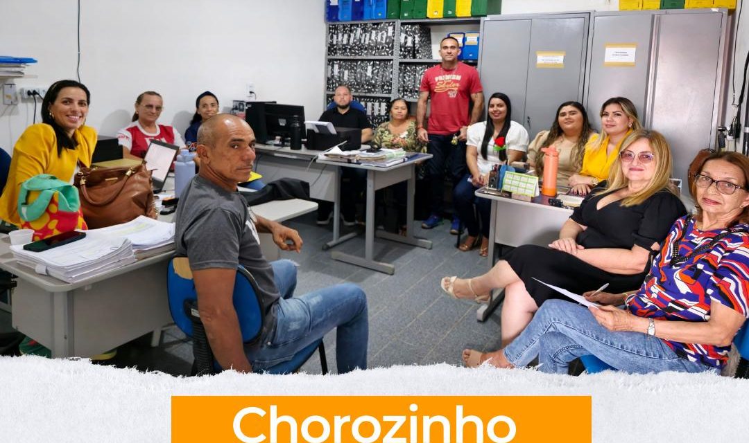 CHOROZINHO: APEOC PARTICIPA DE REUNIÃO DO CONSELHO MUNICIPAL DE PREVIDÊNCIA E APRESENTA BALANÇO FINANCEIRO