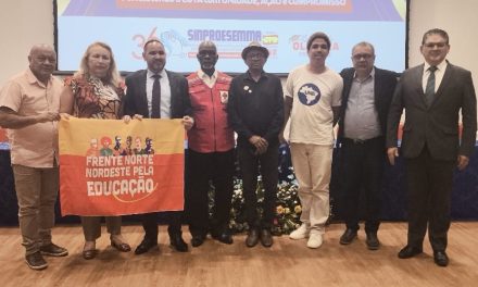 SINDICATO APEOC PARTICIPA DA SOLENIDADE DE POSSE DA NOVA DIRETORIA DO SINPROESEMMA, EM SÃO LUÍS