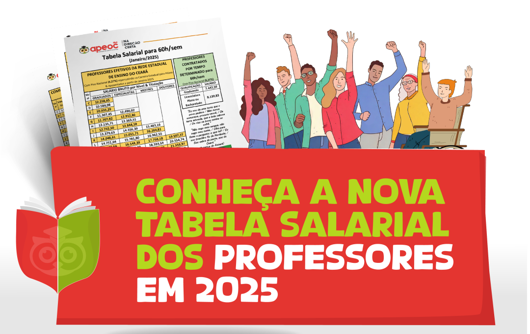 CAMPANHA SALARIAL 2025: CONHEÇA A NOVA TABELA SALARIAL DO MAGISTÉRIO ...