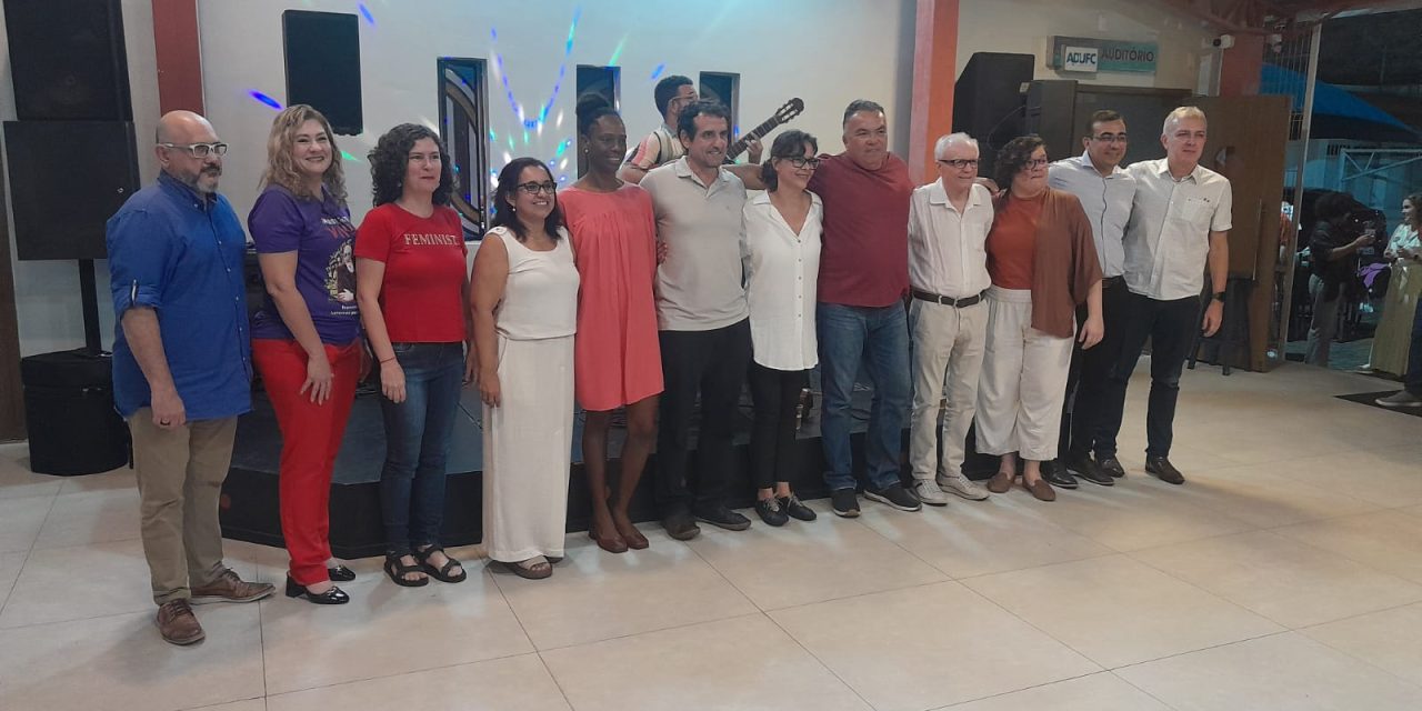SINDICATO APEOC PARTICIPA DA POSSE DA NOVA DIRETORIA DA ADUFC