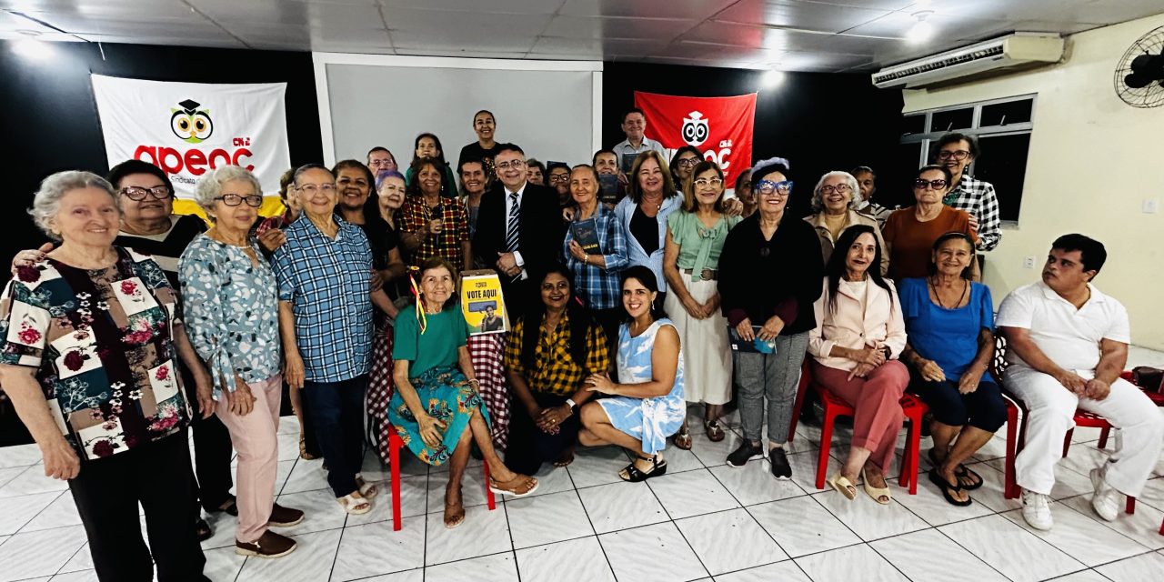 SINDICATO APEOC REALIZA PALESTRA SOBRE SAÚDE MENTAL PARA APOSENTADOS