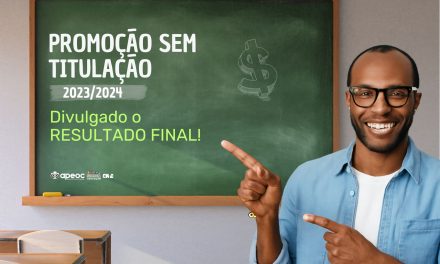 PROMOÇÃO SEM TITULAÇÃO 2023-24: RESULTADO FINAL DIVULGADO