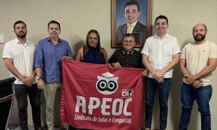 CATARINA | APEOC DIALOGA COM GESTÃO MUNICIPAL SOBRE REAJUSTE, CARREIRA E DIREITOS DA CATEGORIA