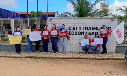 CASCAVEL: SINDICATO APEOC E PROFESSORES REALIZAM ATO EM DEFESA DA EDUCAÇÃO PÚBLICA E POR MELHORES CONDIÇÕES DE TRABALHO