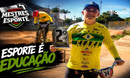 PROFESSOR APOIADO PELO SINDICATO APEOC CONQUISTA VICE-CAMPEONATO NO CEARENSE DE BICICROSS 2026