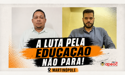 MARTINÓPOLE: APEOC DISCUTE DEMANDAS DA EDUCAÇÃO EM REUNIÃO ENTRE COMISSÃO MUNICIPAL E ASSESSORIA JURÍDICA