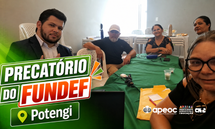 SINDICATO APEOC PARTICIPA DE REUNIÃO NA FASE FINAL DOS TRABALHOS DA COMISSÃO DE APLICABILIDADE DOS RECURSOS