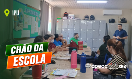 APEOC VISITA ESCOLAS EM IPU E FORTALECE DIÁLOGO COM PROFESSORES DA REDE ESTADUAL