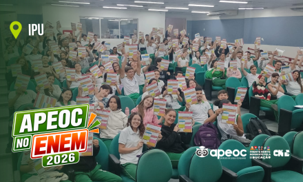 APEOC LEVA PROJETO ENEM A ESCOLAS DO IPU E ORIENTA MAIS DE 300 ALUNOS SOBRE ACESSO AO ENSINO SUPERIOR