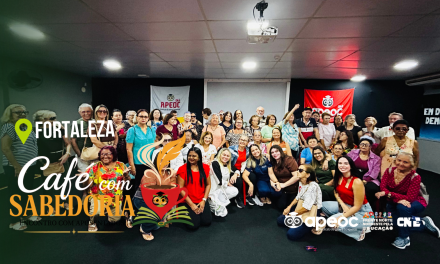 SINDICATO APEOC REALIZA MAIS UM ENCONTRO COM APOSENTADOS PARA DEBATER ISENÇÃO DE IMPOSTO DE RENDA E CUIDADOS COM A SAÚDE