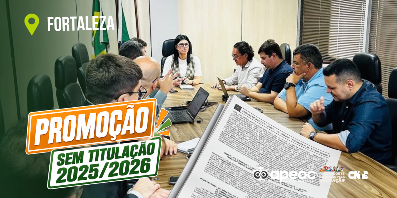 REDE ESTADUAL SEM RETROCESSO E COM AVANÇO: PROMOÇÕES SEM TITULAÇÃO 2025/26, IMPLANTAÇÃO E RETROATIVO NA FOLHA DE DEZEMBRO